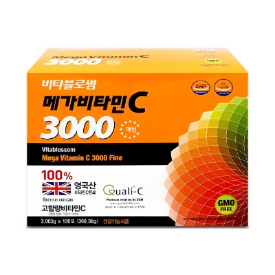 비타블로썸 메가비타민C 3000 파인 120포